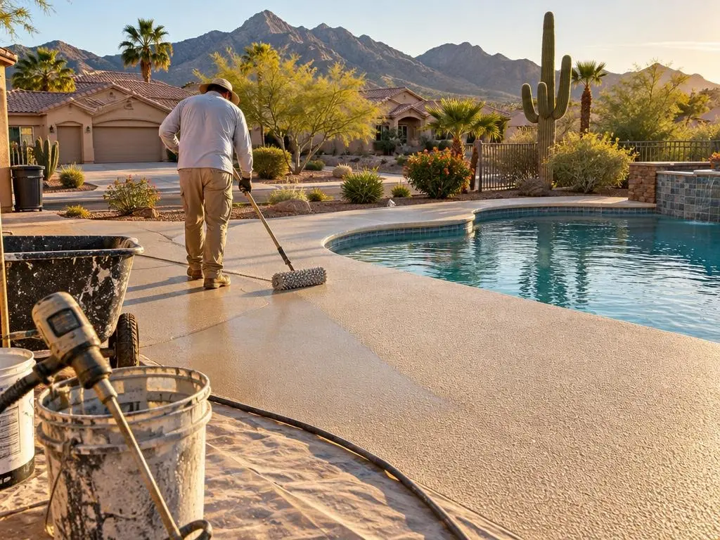 Patio & Pool Deck Coatings in Goodyear, AZ